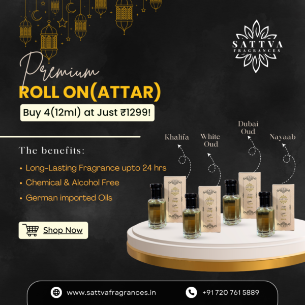 12 ML ROLL-ON (Attar) COMBO