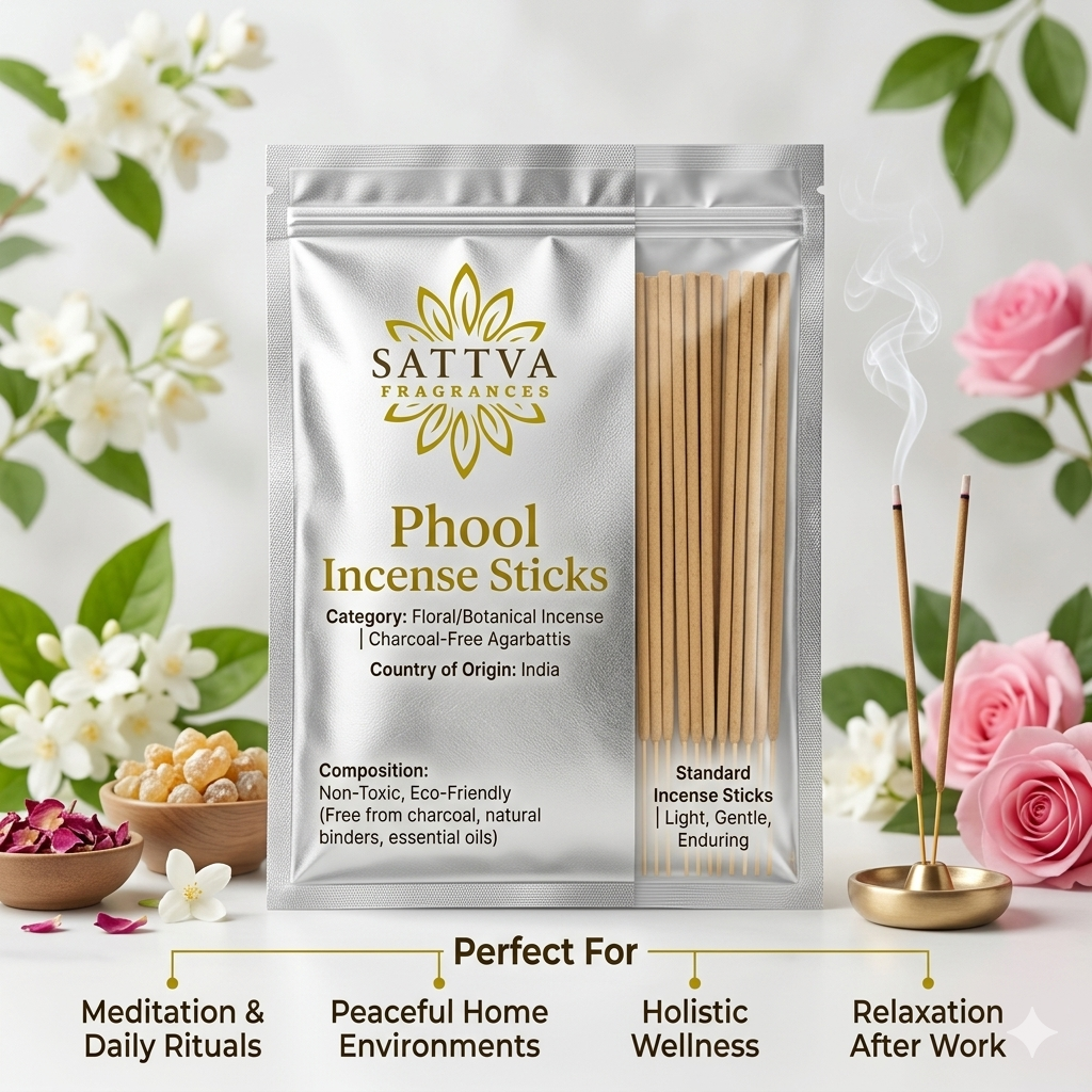 Phool Incense Sticks(Agarbatti) - 100gms